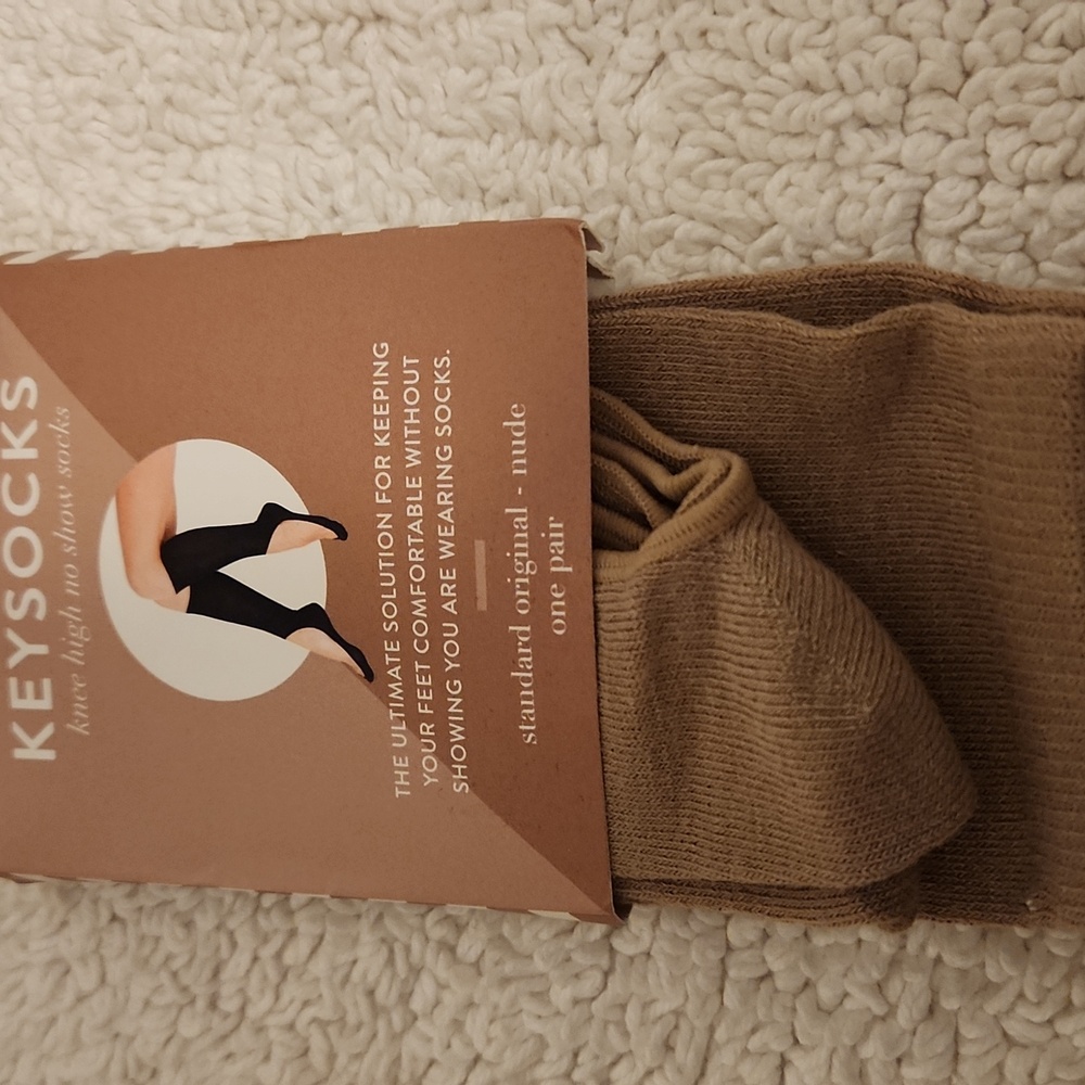 Keysocks Knee High No Show Socks